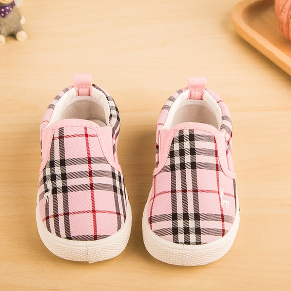 Карирани обувки за момчета и момичета - ежедневни