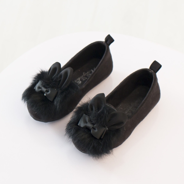 Детски обувки с панделка за момичета в 3 цвята