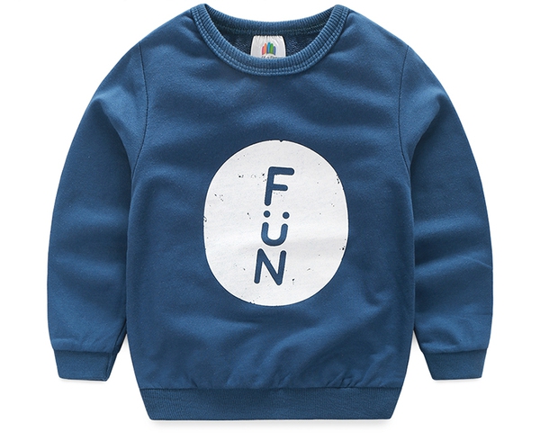 Παιδικά t-shirts για αγόρια με O-κολάρο - σε κίτρινο, ροζ, πράσινο και μπλε χρώμα