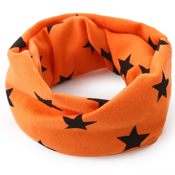 Детски стилни шалчета за момчета и момичета - сини, червени, сиви с шарки