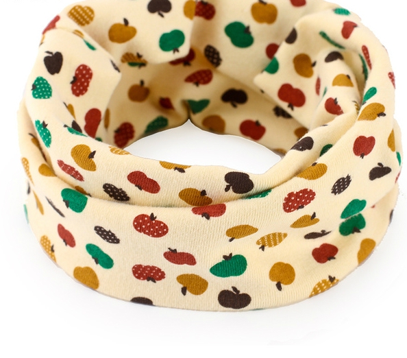 Детски стилни шалчета за момчета и момичета - сини, червени, сиви с шарки