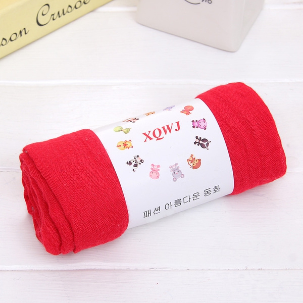 Шалове за деца - 4 сезона - за момчета и момичета - син, червен, лилав, жълт, кафяв, зелен