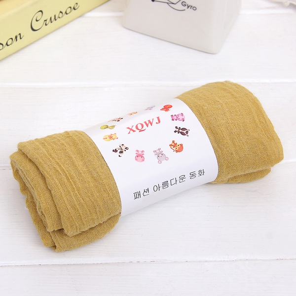 Шалове за деца - 4 сезона - за момчета и момичета - син, червен, лилав, жълт, кафяв, зелен