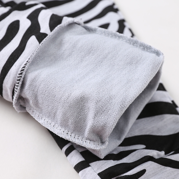 Παιδικό σύνολο 2 μερών για κορίτσια με ζέβρα - 1 μοντέλο