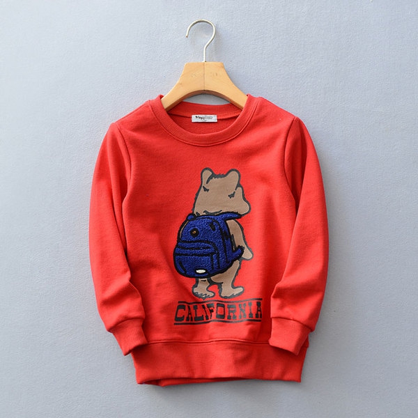 Ανοιξιάτικη μπλούζα για αγόρια σε πέντε χρώματα.