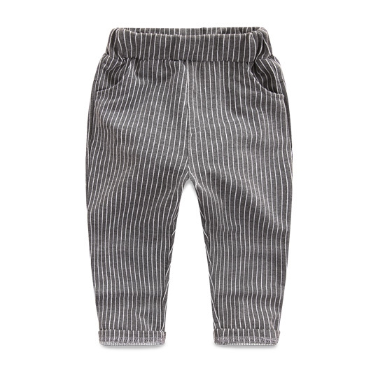 Παιδικά ανοιξιάτικα παντελόνια για αγόρια - μακρά, άνετα και κομψά σε δύο μοντέλα