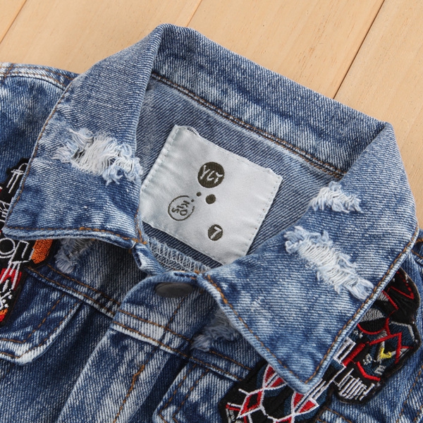 Ανοιξιάτικο μπουφάν τζιν για αγόρια