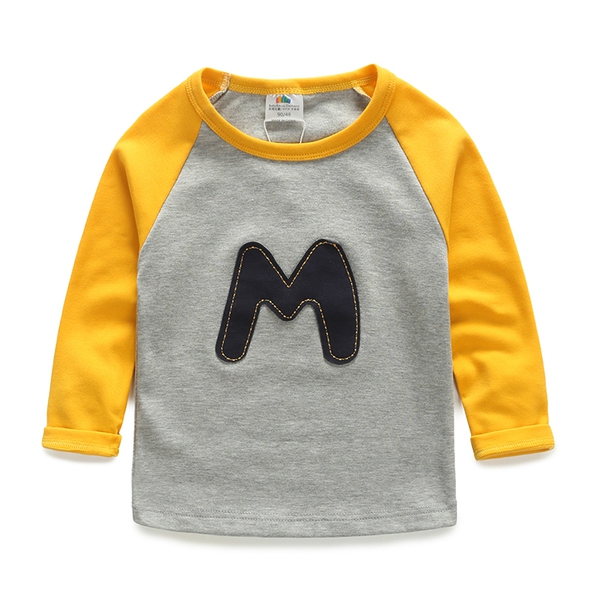 Παιδική μπλούζα με κολάρο σε σχήμα O για αγόρια - 2 μοντέλα