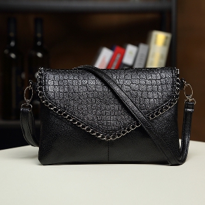 Дамска чанта за рамо малък и голям размер - черен цвят
