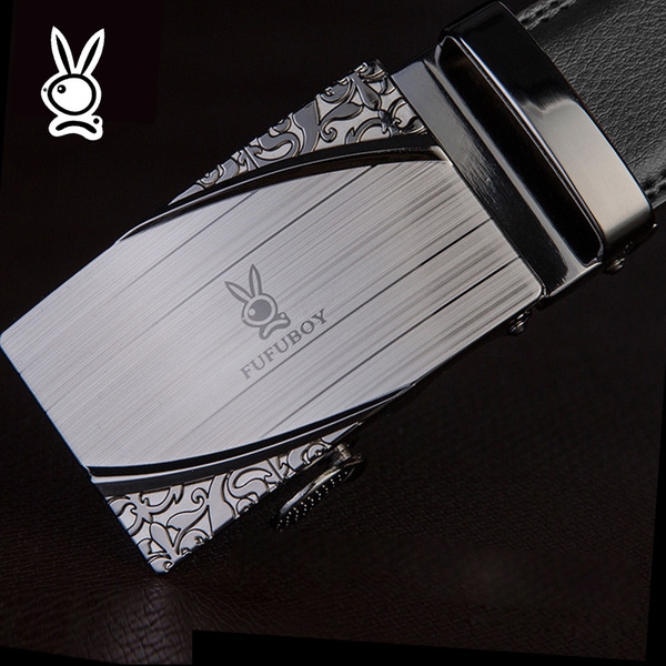 Топ модели кожени мъжки стилни колани - различни размери в черен цвят 