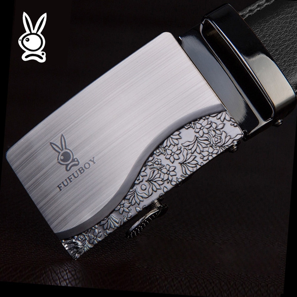 Топ модели кожени мъжки стилни колани - различни размери в черен цвят 