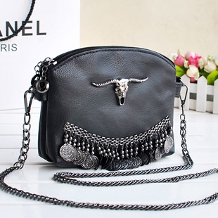 Дамски чанти нови модели с черепчета