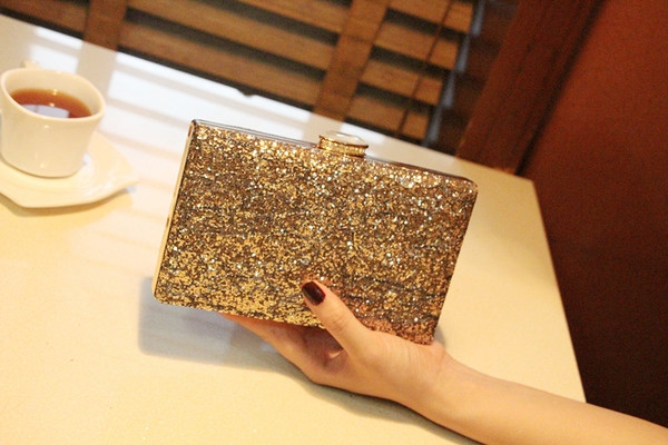 Κυρίες λαμπρή επίσημη τσάντα