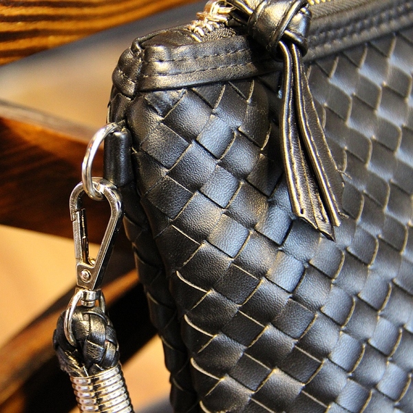 Κομψή ανδρική τσάντα  - μαύρη