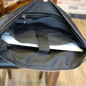 Μεγάλη δερμάτινη τσάντα από τεχνητό δέρμα - 1 μοντέλο