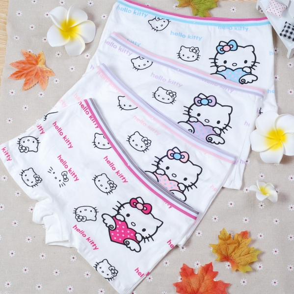 Нови комплекти от четири броя бебешко и детско бельо за момичета - топ модели Хелоу Кити, Замръзналото кралство и други