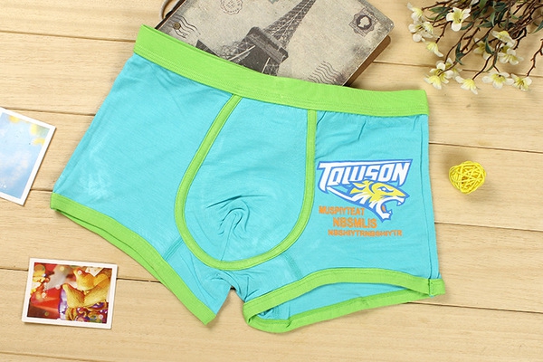 Детско бельо в няколко цвята за момчета - жълт, зелен, син, сив - топ модели в няколко размери