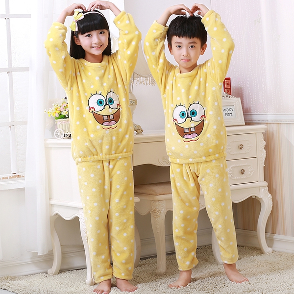 Детски пижами за момичета и момчета 19 модела