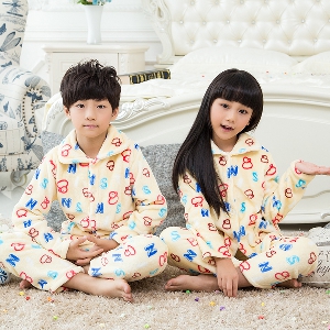 Детски пижами за момичета и момчета 19 модела