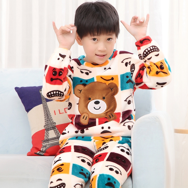 Детски пижами за момичета и момчета 19 модела