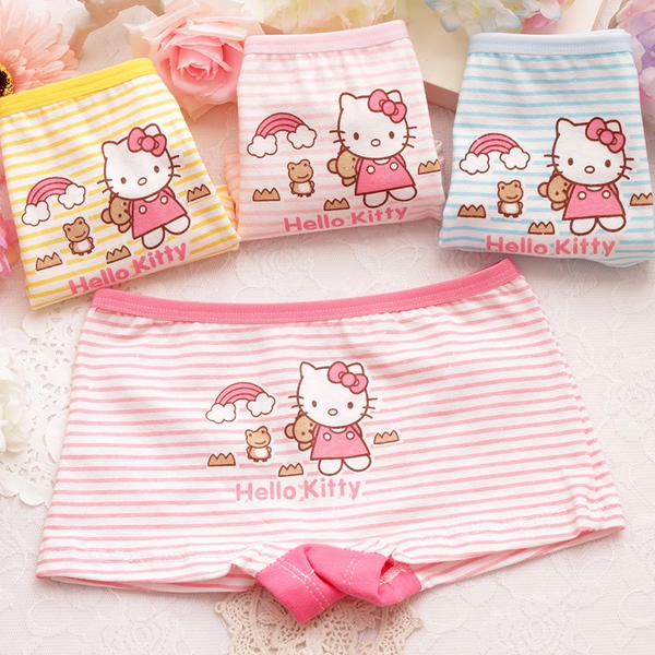 Комплект 3 бройки детско бельо за момичета - различни модели