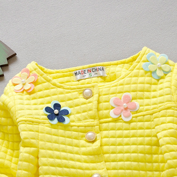 Βρεφικό σετ ζακέτα και παντελόνι για κορίτσια