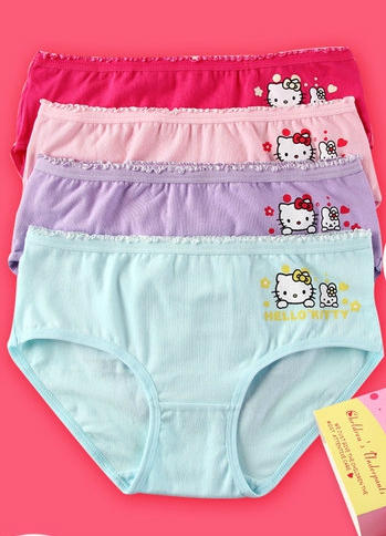 Комплект детско бельо за момичета и момчета от 4 броя - различни топ модели боксерки, слипове, бикини 