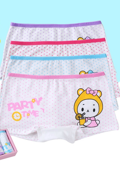 Комплект детско бельо за момичета и момчета от 4 броя - различни топ модели боксерки, слипове, бикини 