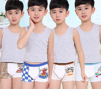 Комплект детско бельо за момичета и момчета от 4 броя - различни топ модели боксерки, слипове, бикини 