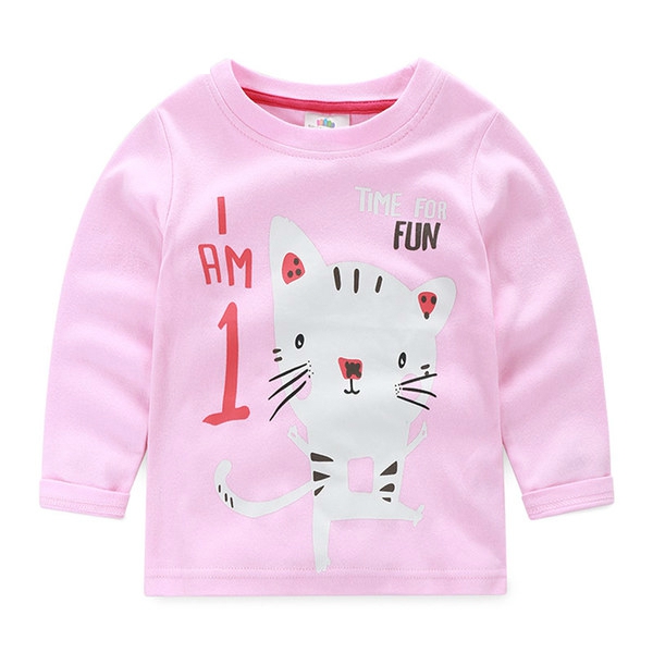 Детска пролетна цветна блузка за момичета от 6 до 12 години