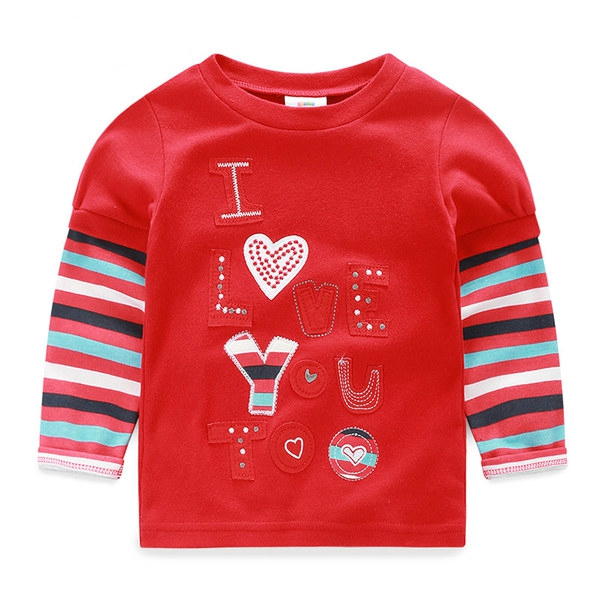 Детска пролетна цветна блузка за момичета от 6 до 12 години