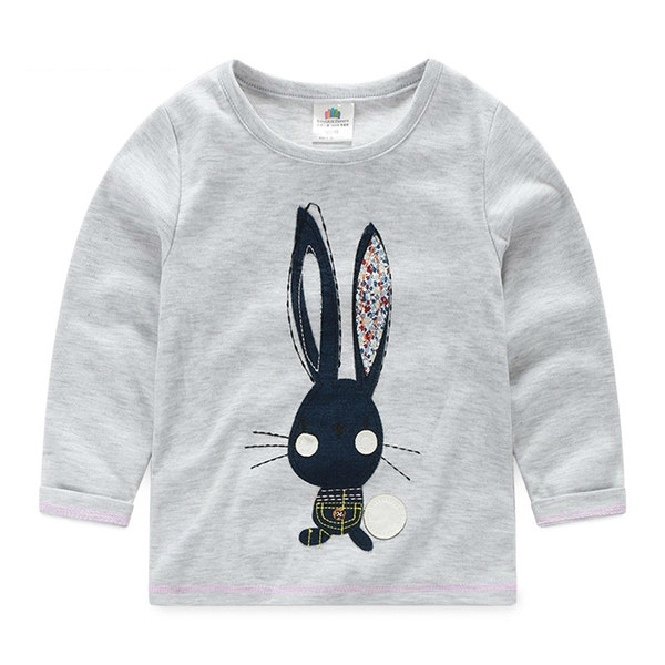 Детска пролетна цветна блузка за момичета от 6 до 12 години