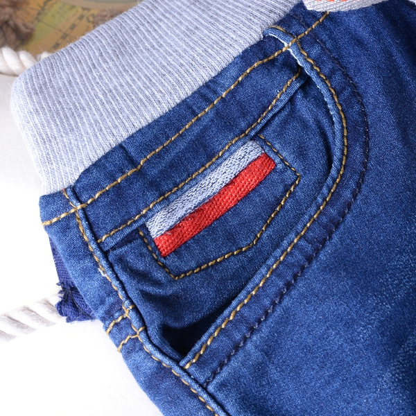 Детски къси дънкови панталони за момчета 