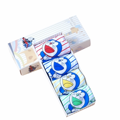 Детски комплект от боксерки и слипове за момчета - миньоните, маймунка, влакче - топ модели в 4 броя