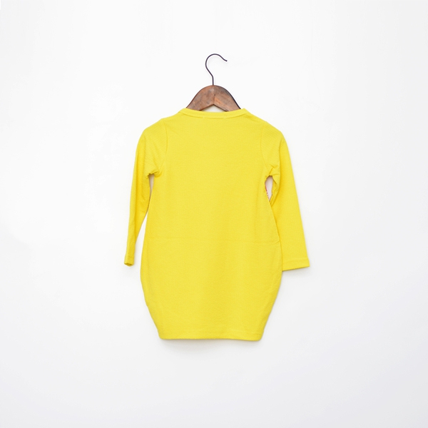 Детска пролетна туника с розово сърце любов