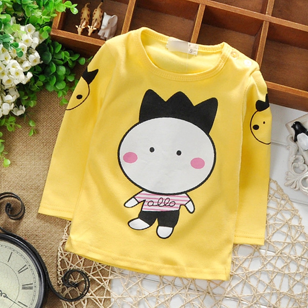 Детска тениска с жирафче и други анимационни герои за момчета и момичета