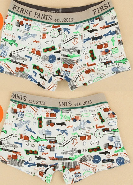 Детски боксерки с анимации за момчета 