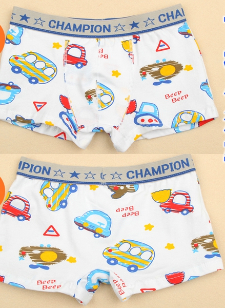 Детски боксерки с анимации за момчета 