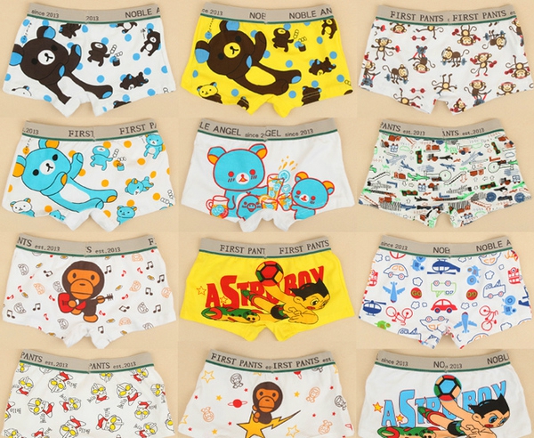 Детски боксерки с анимации за момчета 