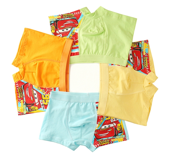 Комплект детски гащи за момчета - 4 броя в кутия 