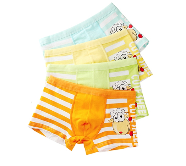 Комплект детски гащи за момчета - 4 броя в кутия 