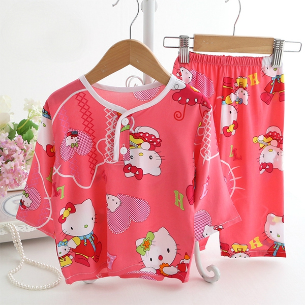 Летни детски пижами за момичета - 26 модела