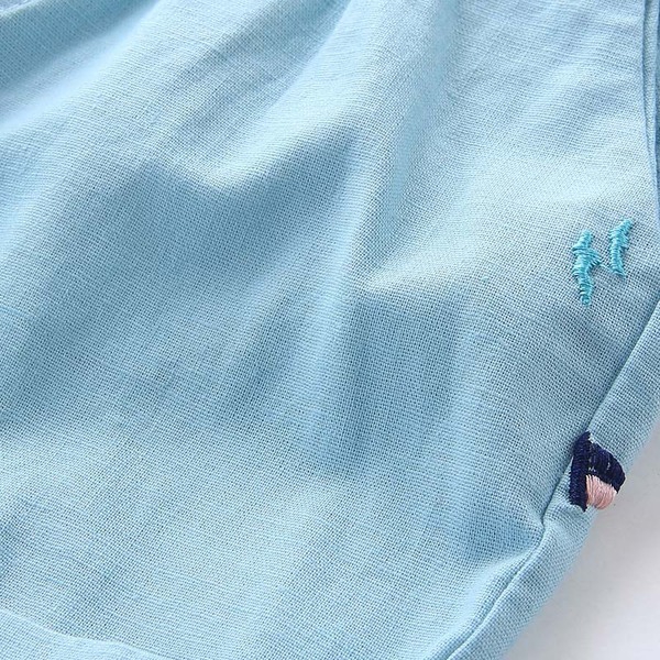 Детски къси сини  панталони за момчета