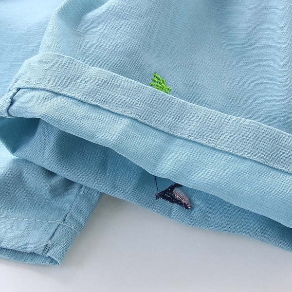 Детски къси сини  панталони за момчета