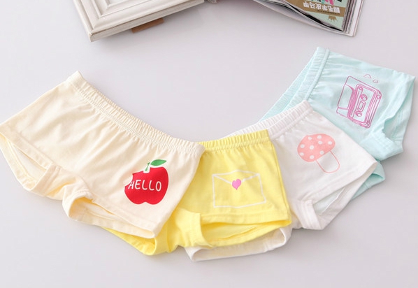 Детско памучно бельо за момчета и момичета - 3 броя