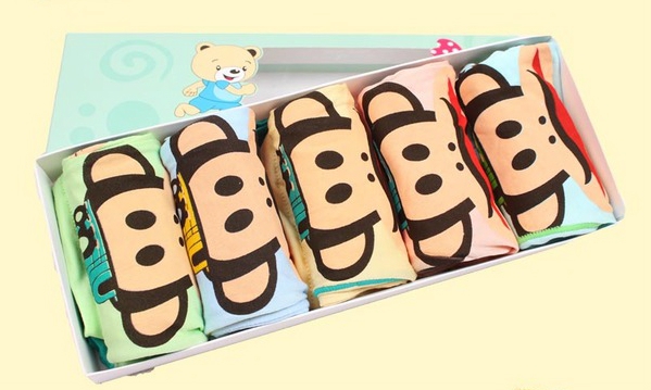 Детско бельо за момичета и момчета - 5 броя в комплект 