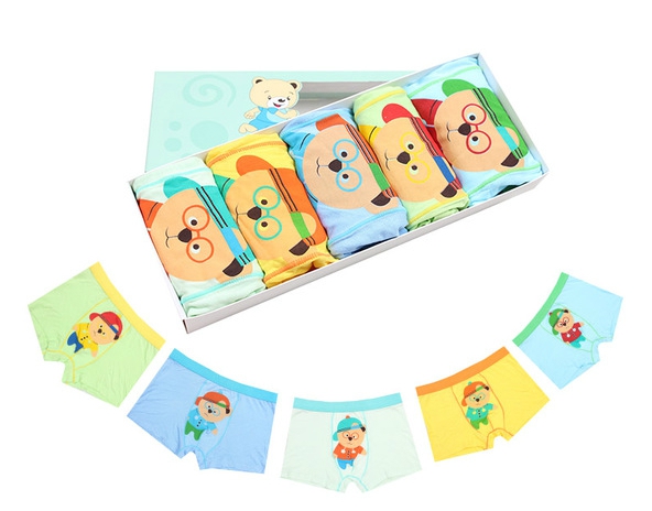 Детско бельо за момичета и момчета - 5 броя в комплект 