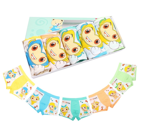 Детско бельо за момичета и момчета - 5 броя в комплект 