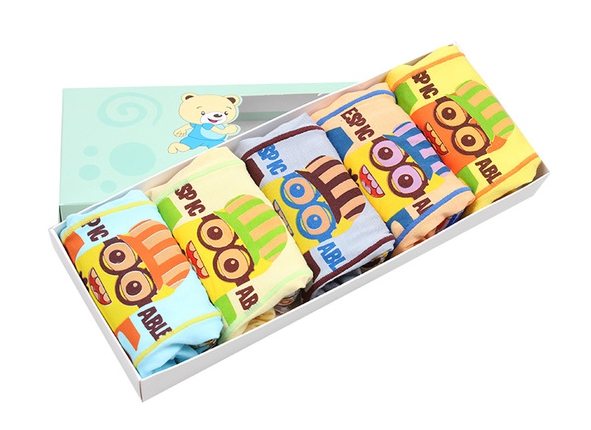 Детско бельо за момичета и момчета - 5 броя в комплект 