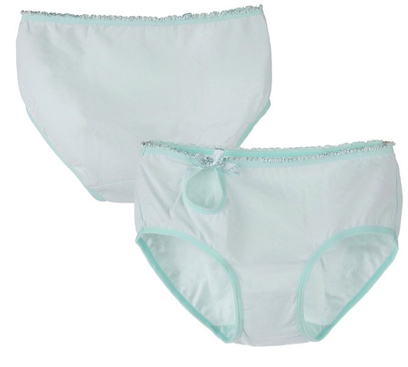 Памучно детско бельо за момичета - лилаво, жълто, розово, синьо, зелено и бежово